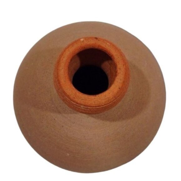 Vintage Alfa Dom Blue Green White Drip Glaze Pottery Vase Dominican Republic - Picture 4 of 7